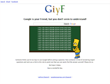 Tablet Screenshot of giyf.com